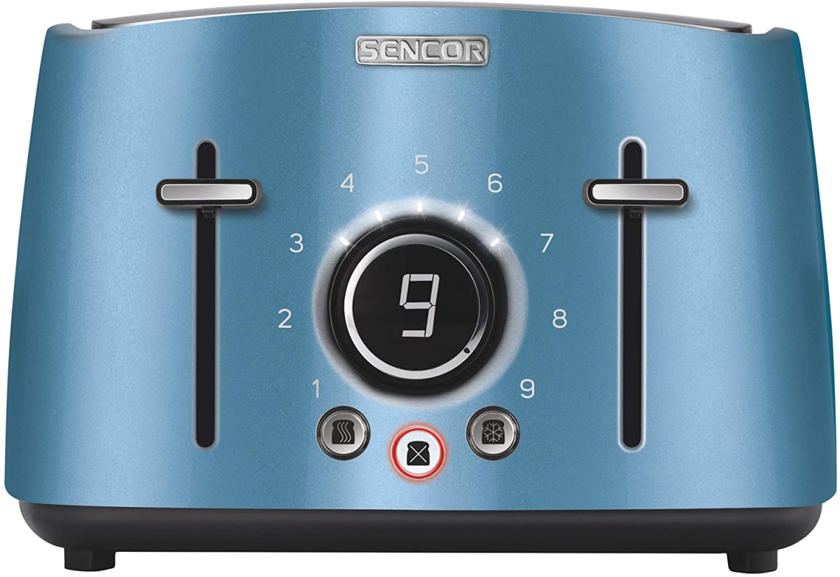 Picture of Sencor STS6071GRNAA1 4-Slot Toaster with Digital Button & Rack&#44; Green