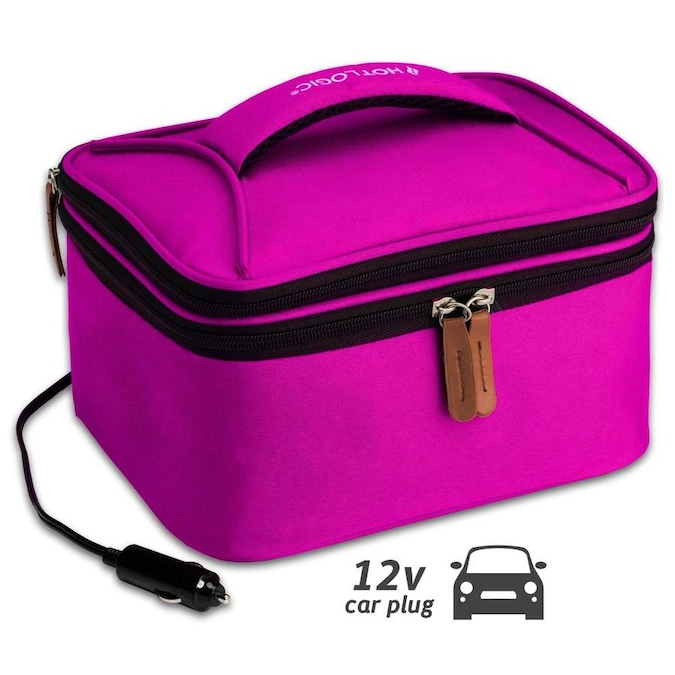 Picture of HotLogic 16801174-PK Portable Personal Expandable 12V Mini Oven XP&#44; Pink