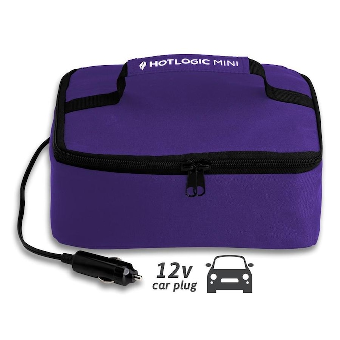 Picture of HotLogic 16801045-PUR Portable Personal 12V Mini Oven, Purple