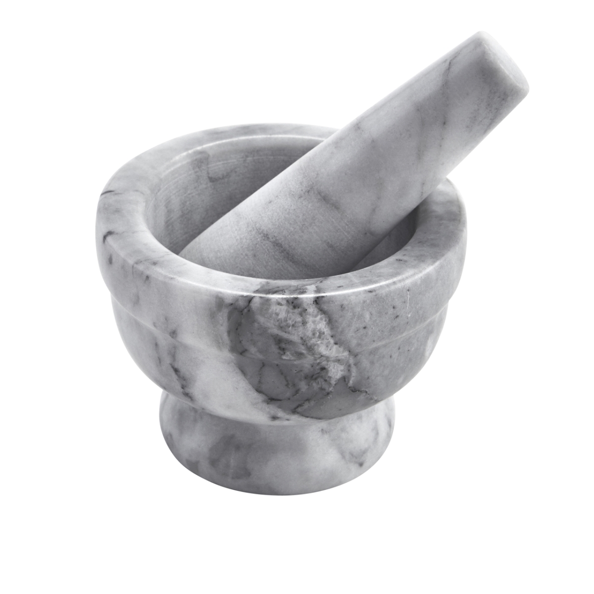 Picture of Imusa MEXI-2020 3.75 in. Marble Mortar & Pestle&#44; White