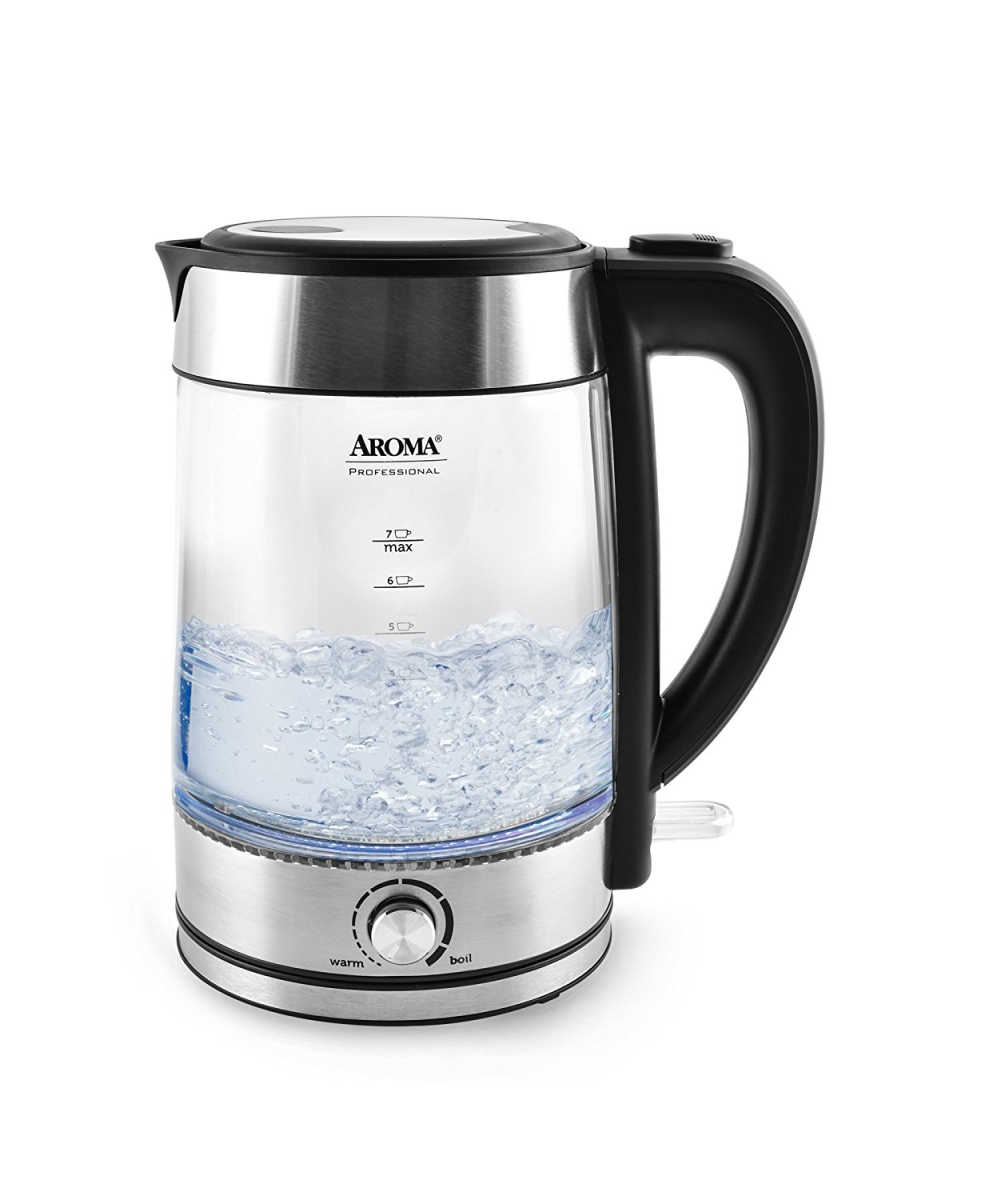 Picture of Aroma AWK165M 1.7 Litre Professional Glass Tea Electric Kettle