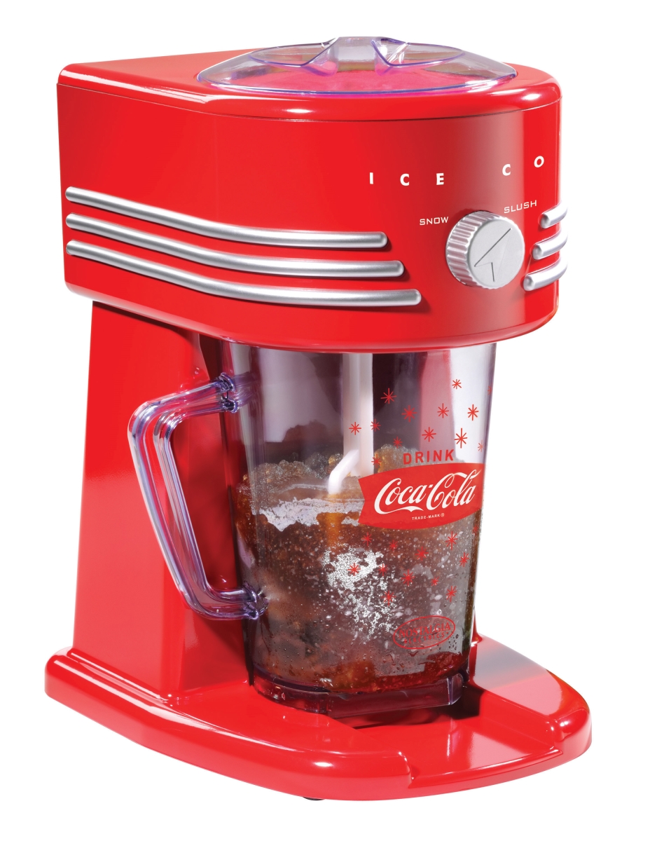 Picture of Nostalgia CKFBS40CR 40 oz Coca-Cola Frozen Beverage Station&#44; Red - 11.75 x 9 x 7.5 in.