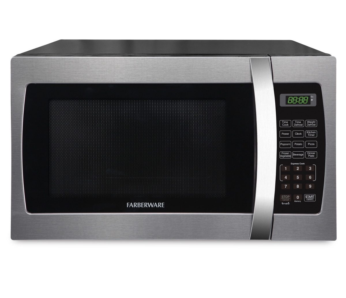 Picture of Farberware FMO13AHTBKE 1.3 cu. ft. 1000W Professional Microwave Oven&#44; Stainless Steel