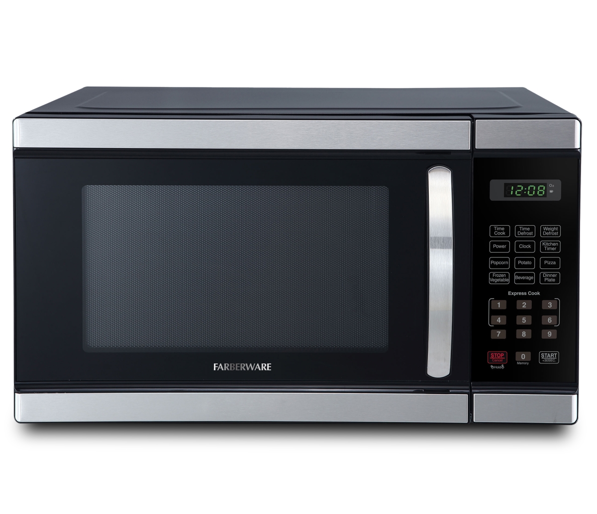 Picture of Farberware FMO11AHTBKL 1.1 cu ft. 1000 watt Microwave Oven&#44; Stainless Steel