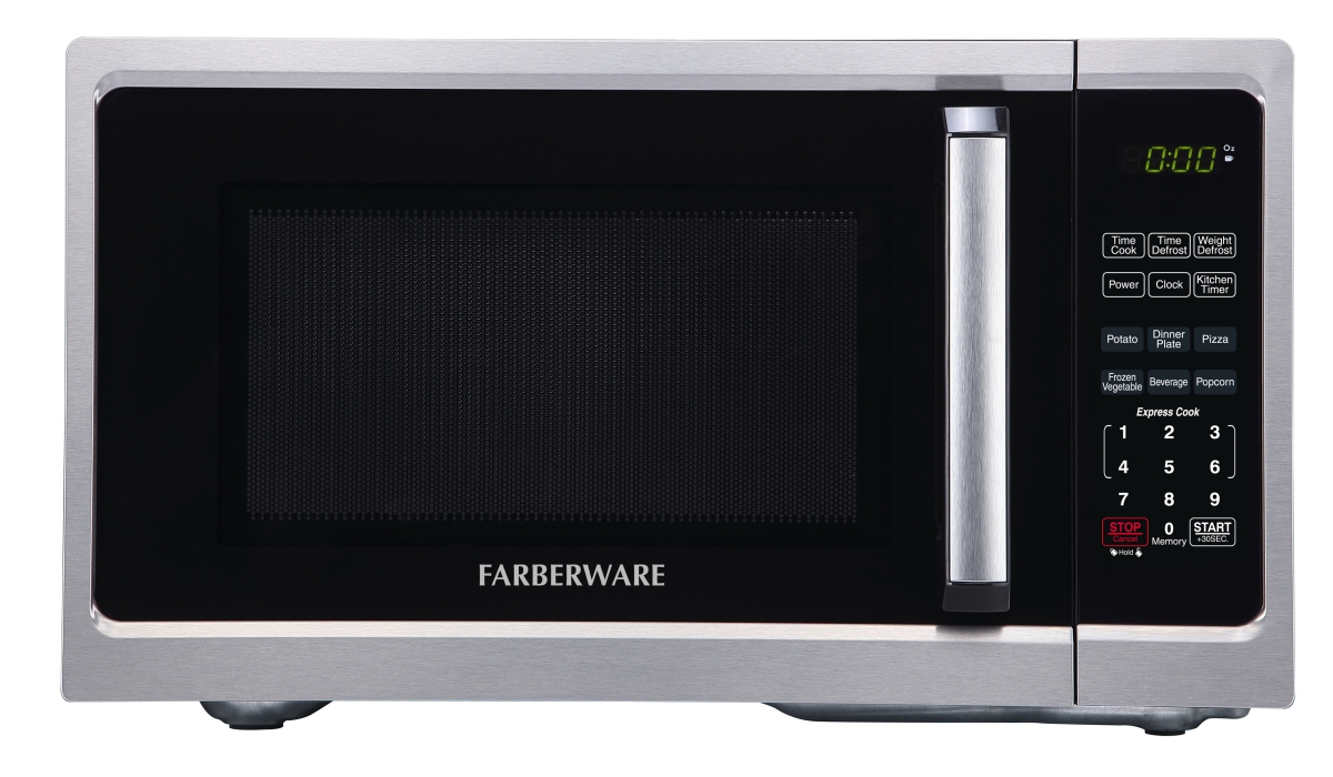 Picture of Farberware FM09SS 0.9 cu ft. 900W Microwave Oven&#44; Stainless Steel