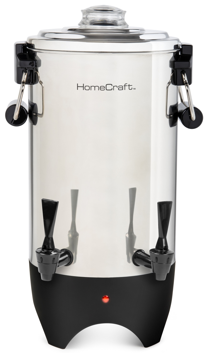 Picture of Home Craft CUDS45SS Quick-Brewing 1000W Automatic 45-Cup Coffee Urn&#44; Stainless Steel