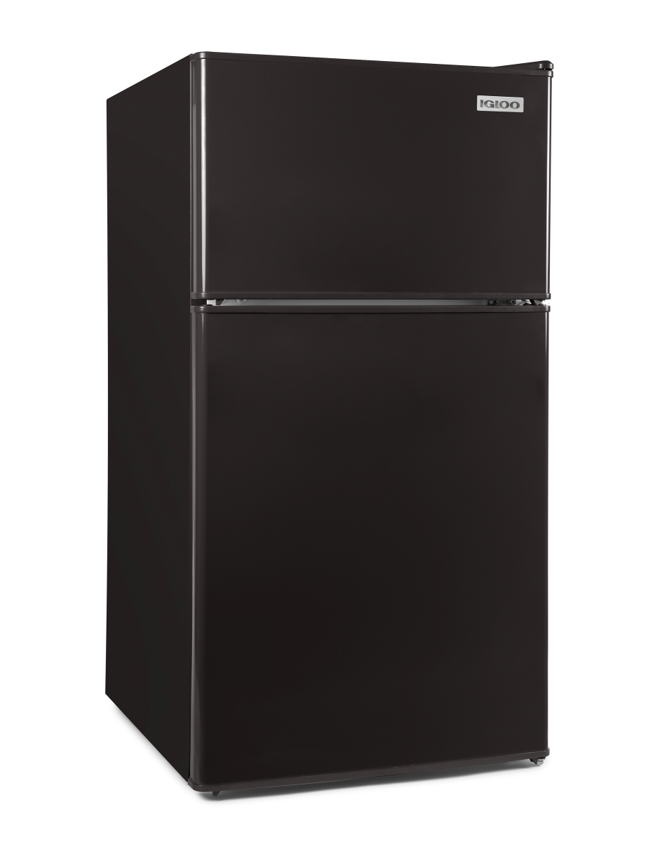 Picture of Igloo IRF32DDBK 3.2 cu ft. Double Door Refrigerator with Freezer&#44; Black