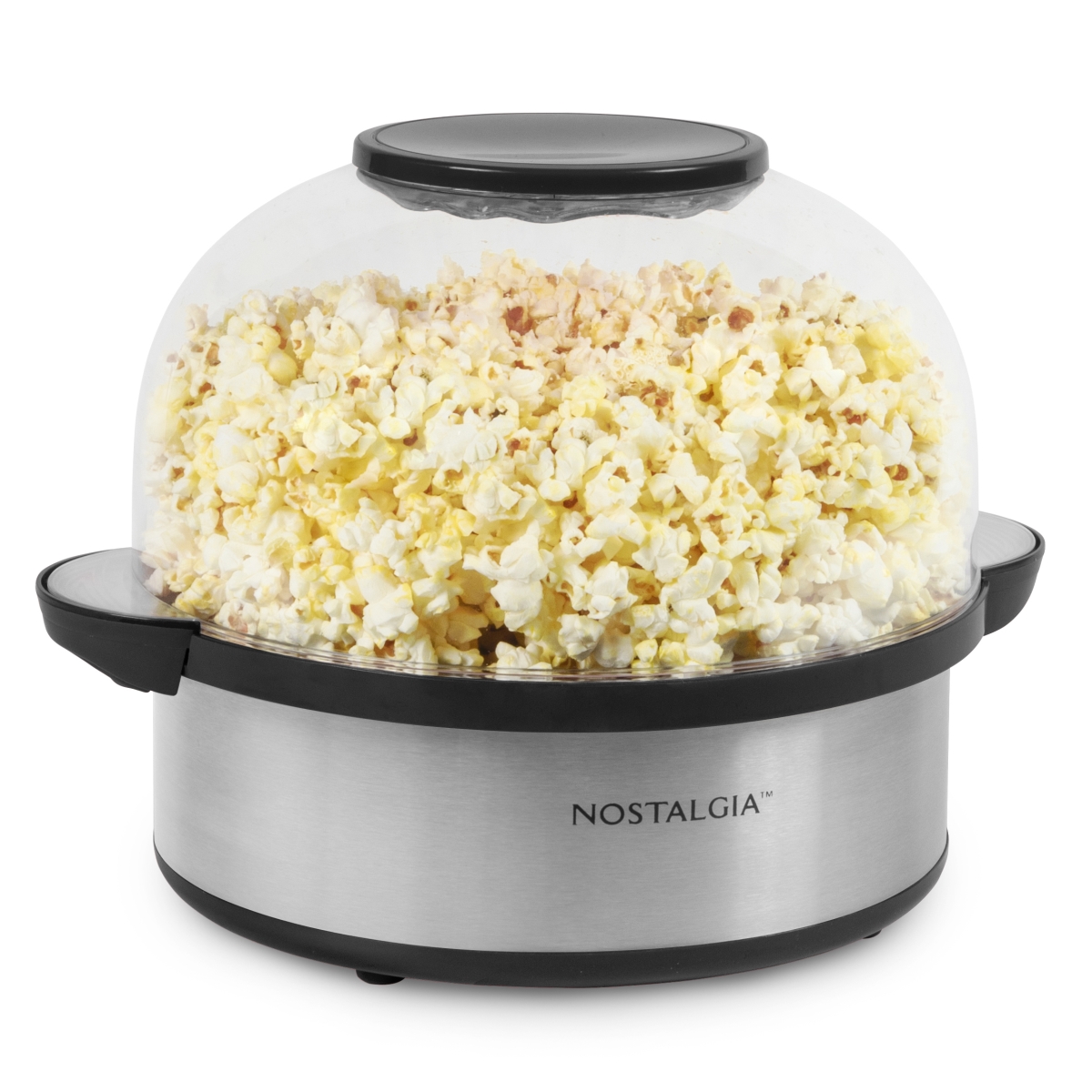 Picture of Nostalgia SP6SS 6 qt. Stainless Steel Stirring Speed Popcorn Popper