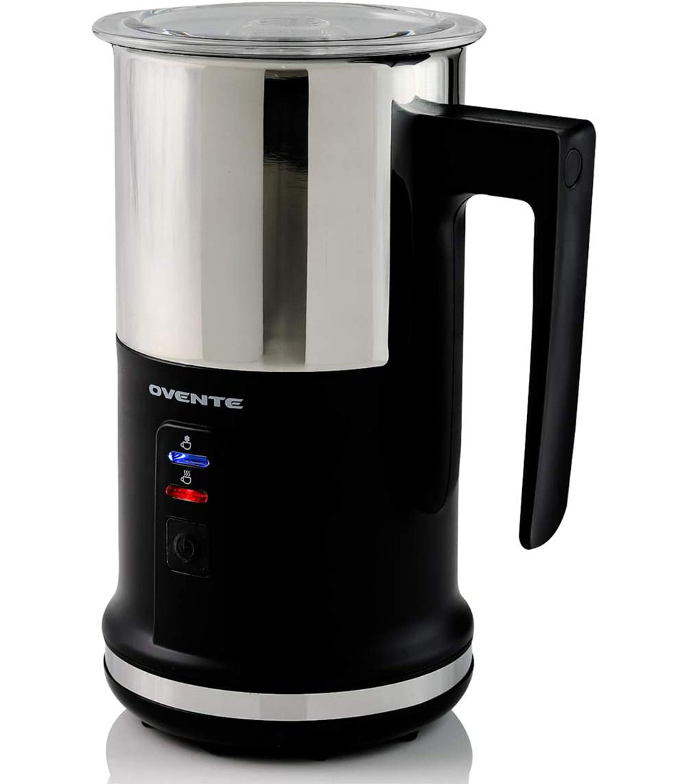 Picture of Ovente FR1208B Electric Milk Frother with Stainless Steel Nonstick Carafe&#44; Black