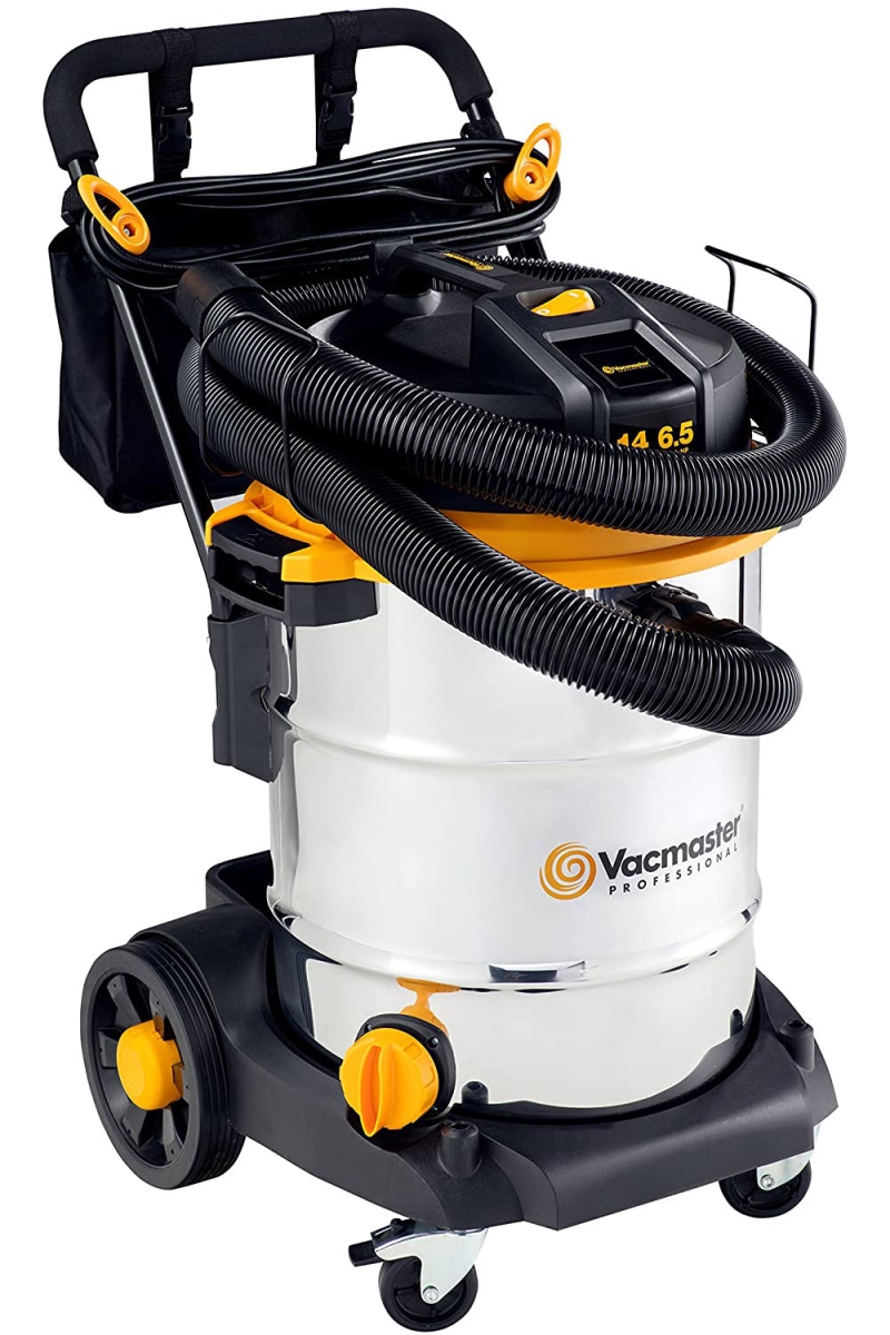 Picture of Vacmaster VJE1412SW 0201 14 gal Pro 6.5HP Stainless Steel Wet & Dry Vacuum