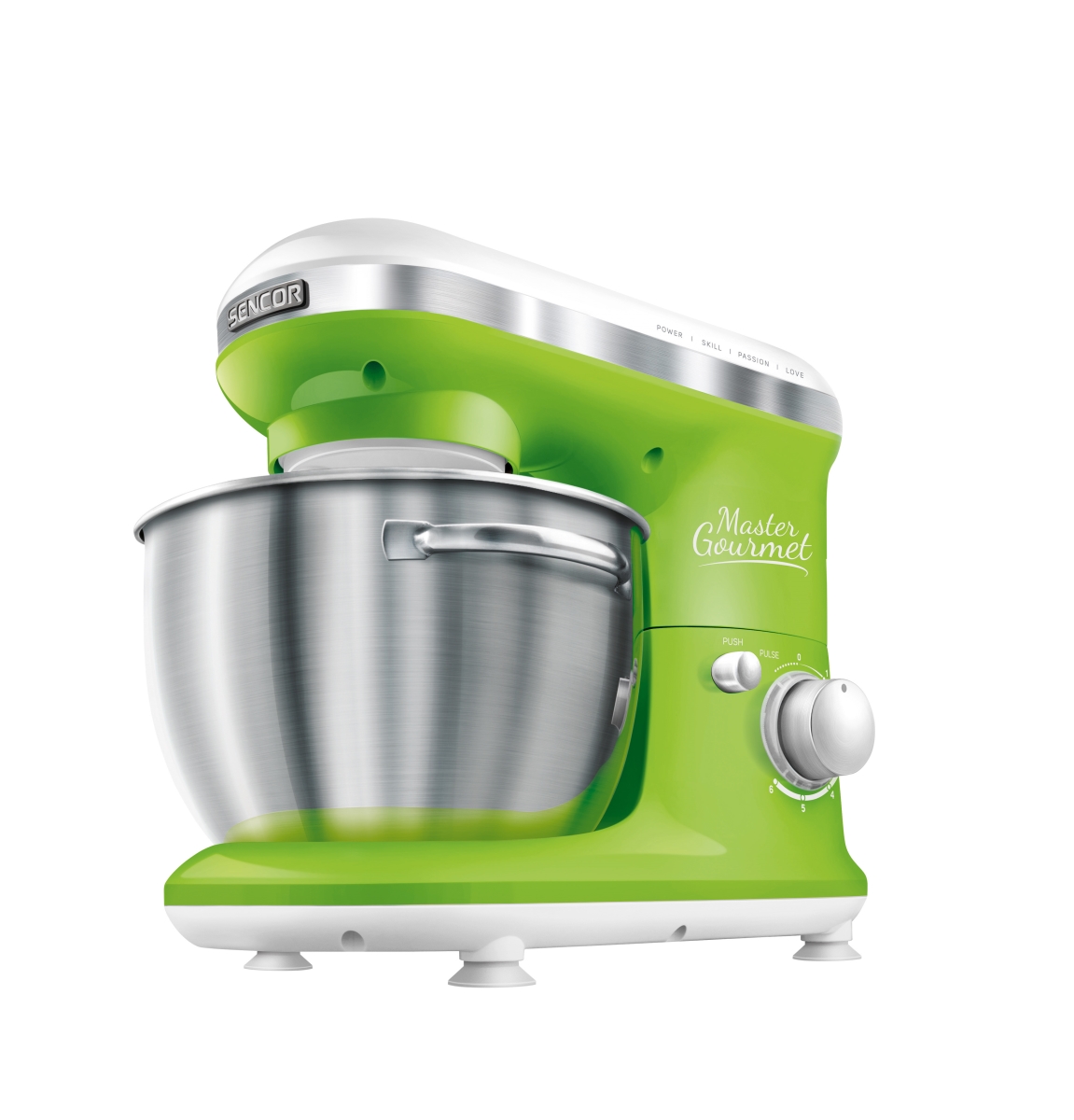 Picture of EMG STM3621GR 4.2 qt. Stand Mixer with Pouring Shield&#44; Green