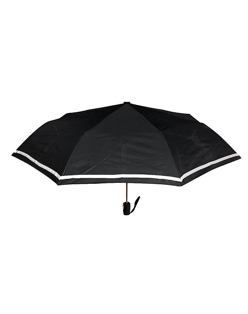 Picture of En Route Travelware 145 19 in. Travel Arc Umbrella with Reflective Trim - Black