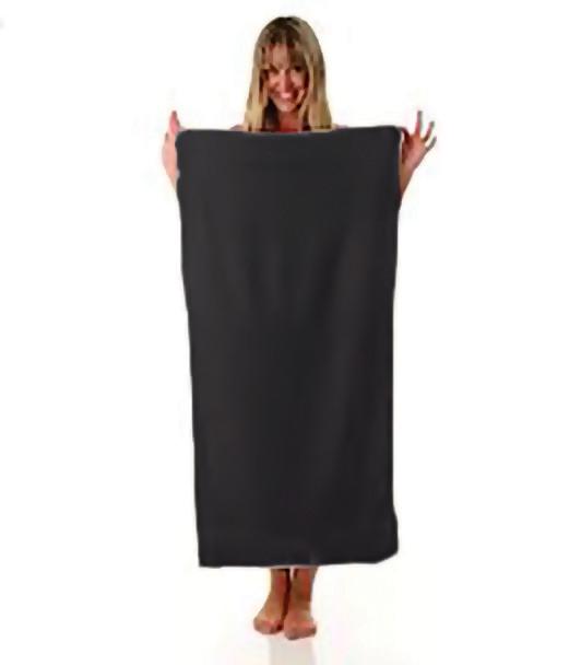 Picture of En Route Travelware 172 27 x 55 in. Travel Towel & Turban - Black
