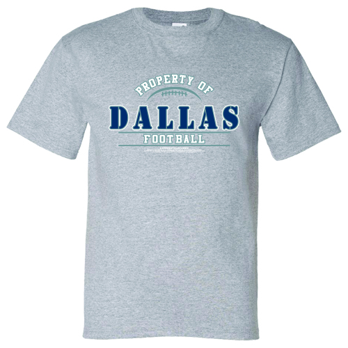 Picture of Encore Select 29745 Dallas Football Property of T-Shirt