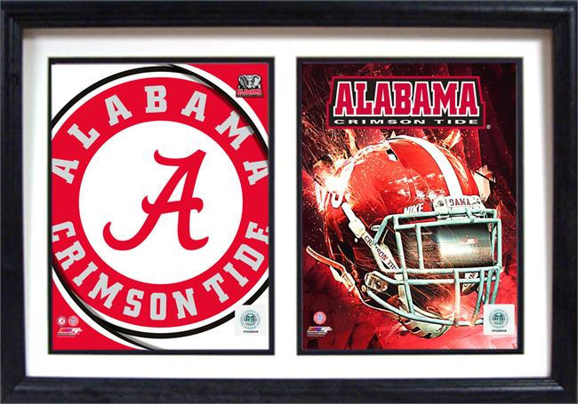 Picture of Encore Select 297-33 12 x 18 in. Double Frame - Alabama Crimson Tide