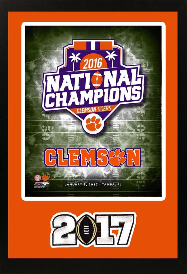 Picture of Encore Select 297-65 11 x 14 in. 2016 National Champions&#44; Clemson Alternate - Patch Frame