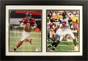 12 x 18 in. Double Frame - Matt Ryan Atlanta Falcons