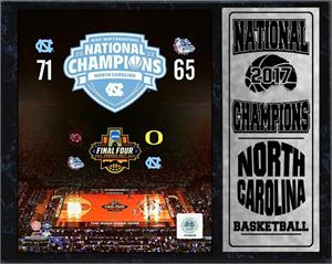 Picture of Encore Select 675-12 12 x 15 in. Stat Plaque - 2017 NCAA Mens College Basketball Champions North Carolina Tar Heels