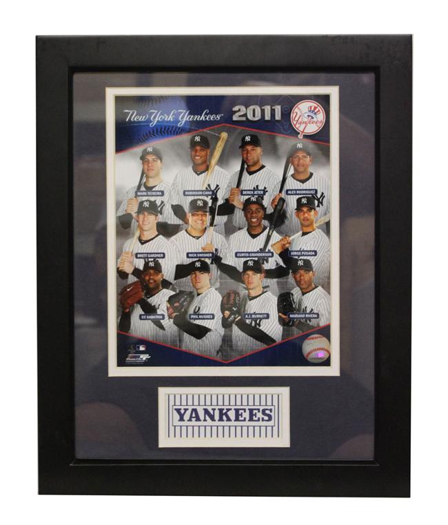 New York Yankees 2011 Deluxe Frame