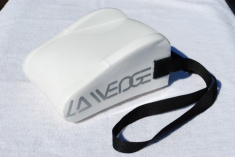 Picture of Encore Select 796762760732 LA-Wedge Beach Headrest & Accessory Bag - Bright White