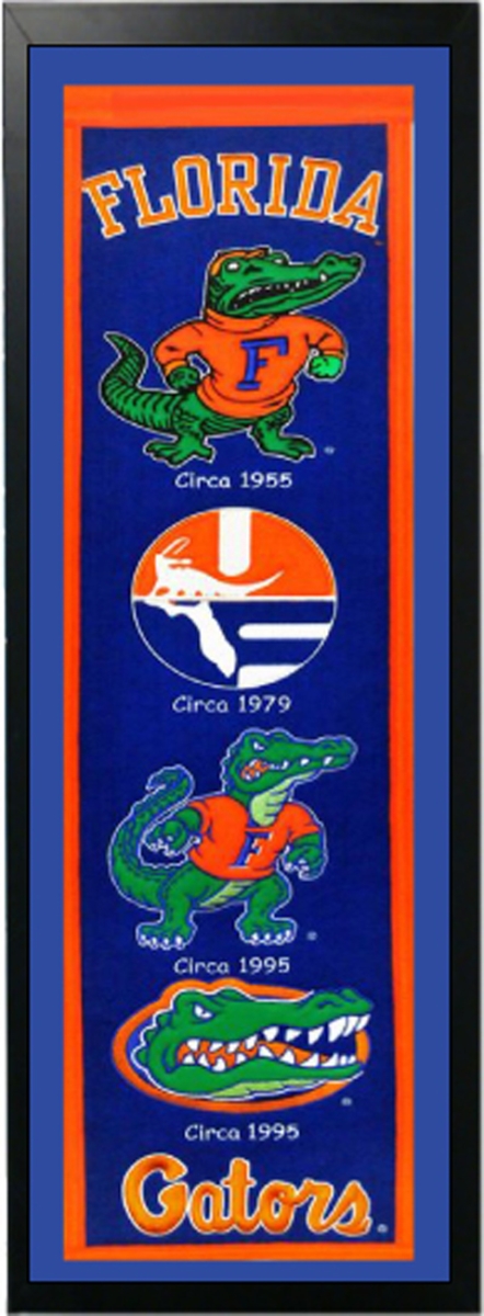 Picture of Encore Select 109-20 University of Florida Logo History Felt Banner - 14 x 37 in.