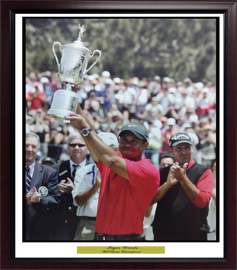 Picture of Encore Select 290-69 Tiger Woods US Open Trophy Frame
