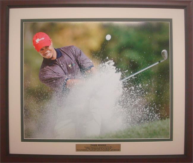 Picture of Encore Select 290-74 Tiger Woods Sand Photo Frame