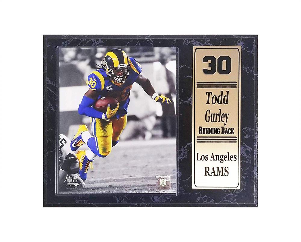 Todd Gurley Los Angeles Rams Stat Plaque - 12 x 15 in.