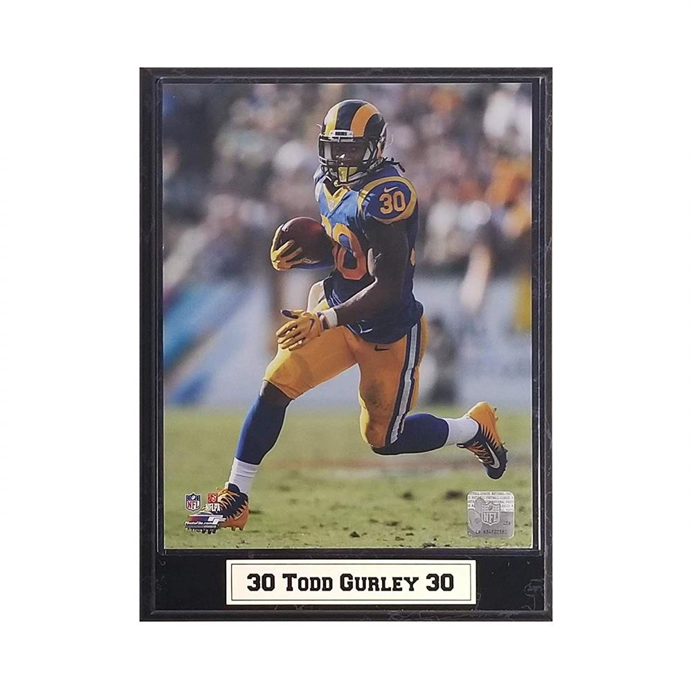 Picture of Encore Select 112-20 Todd Gurley Los Angeles Rams Plaque Frame - 9 x 12 in.