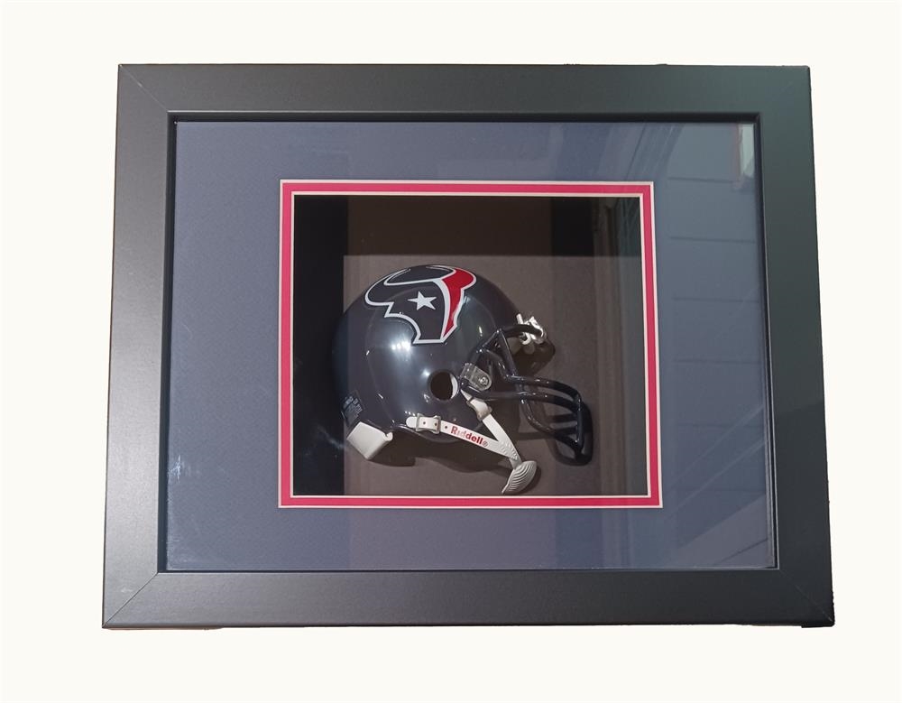 152-14 houston texans 11x14 shadowbox