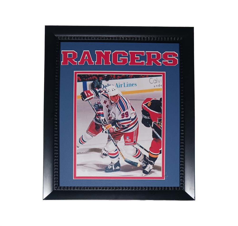 162-52   York - Hockey Wayne Gretzky 11x14 Frame