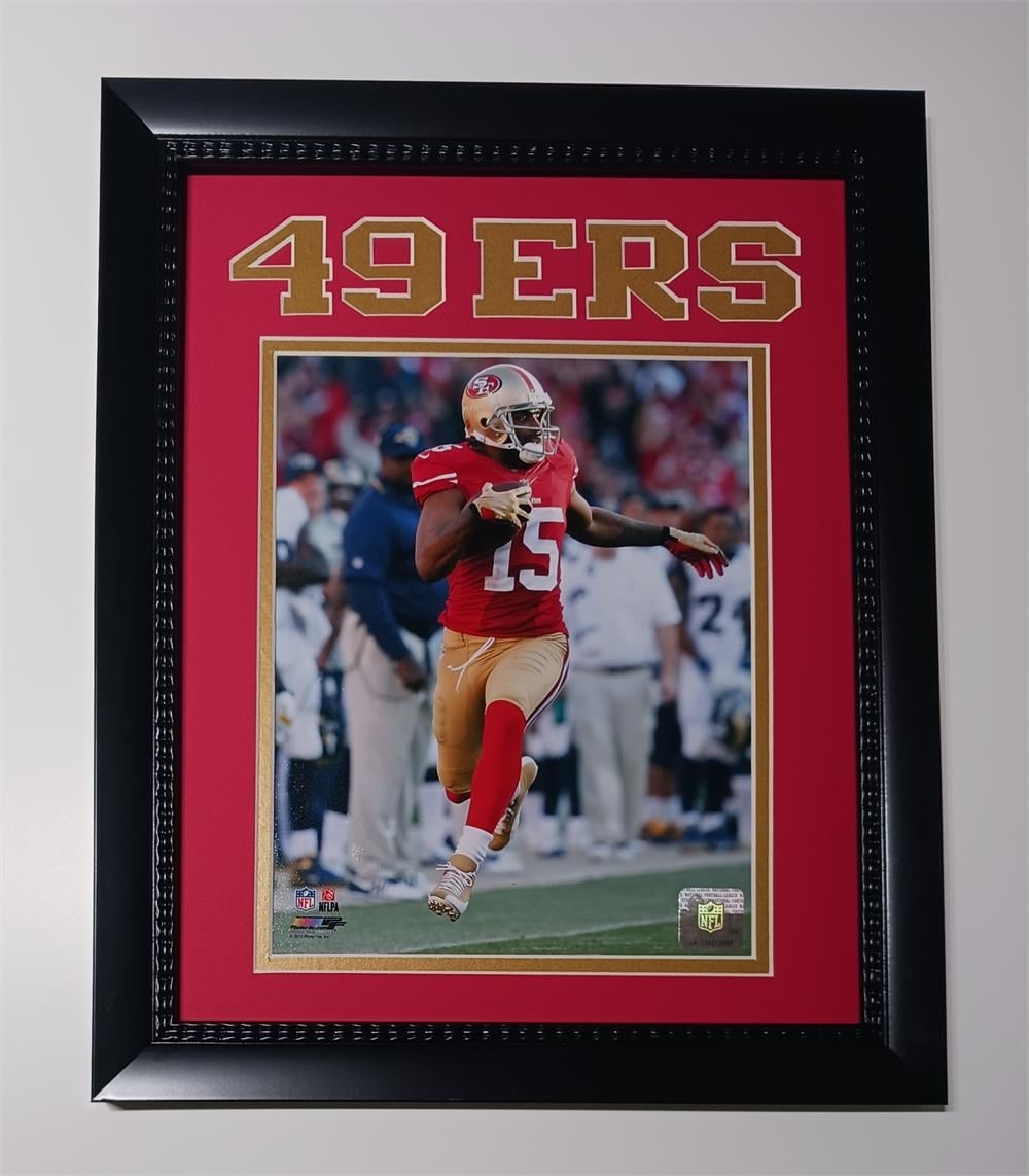 161-17 San Francisco Football Michael Crabtree 11x14 Frame