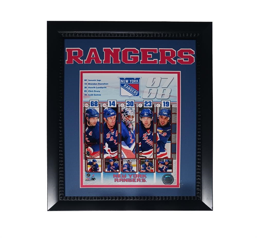 162-49   York - Hockey 2007 - 2008 11x14 Frame