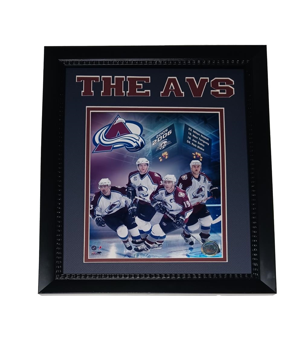162-78 Colorado - Hockey 2005 - 2006 11x14 Frame