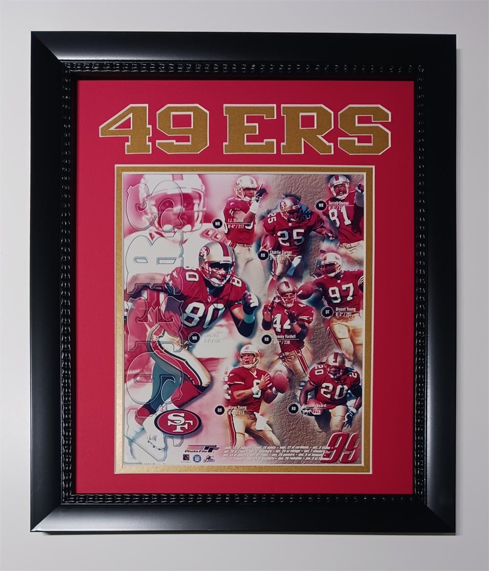 161-14 San Francisco Football 1999 Team 11x14 Frame
