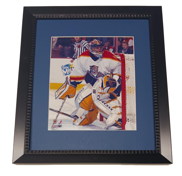 153-00 Florida Hockey Goalie Roberto Luongo 11x14 Custom Frame