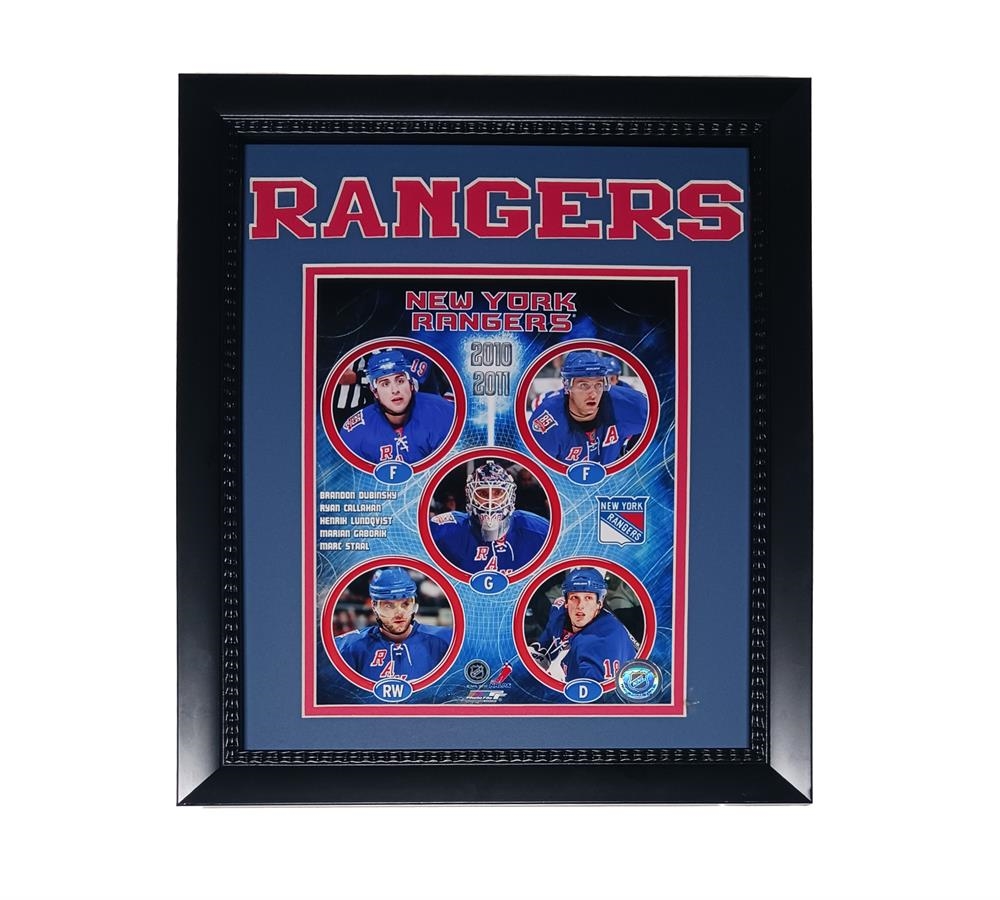 162-51   York - Hockey 2010 - 2011 11x14 Frame