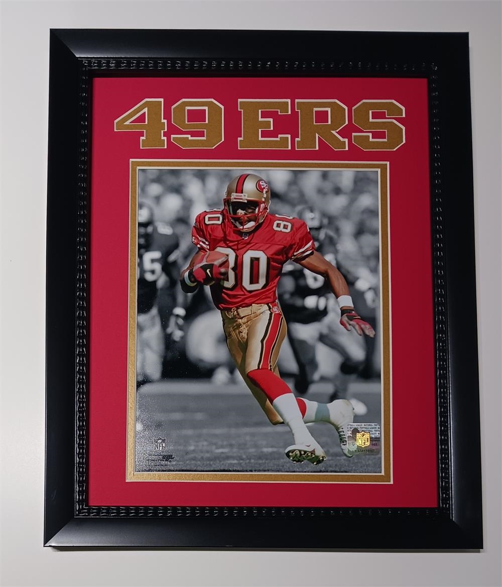 161-15 San Francisco Football Jerry Rice 11x14 Frame