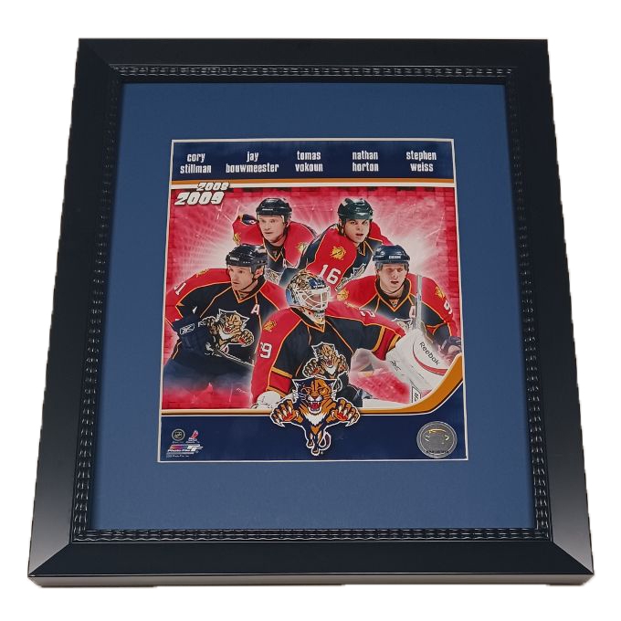 152-99 Florida Hockey 2008-2009 Greats 11x14 Custom Frame