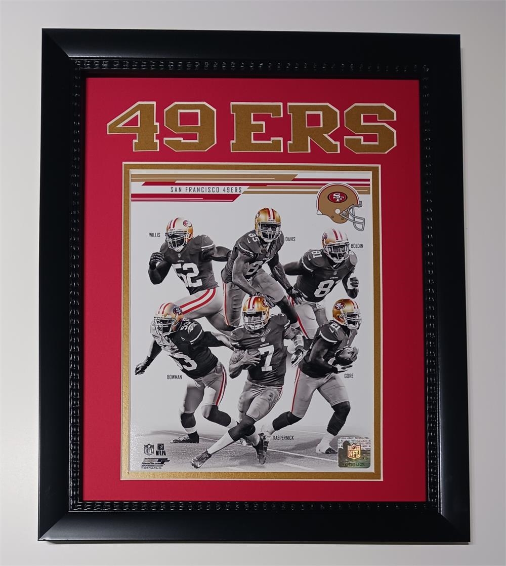 161-07 San Francisco Football Legends 11x14 Frame