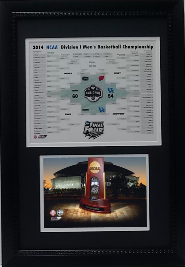 753466124505 12x18 Double Frame - University of Connecticut Champions