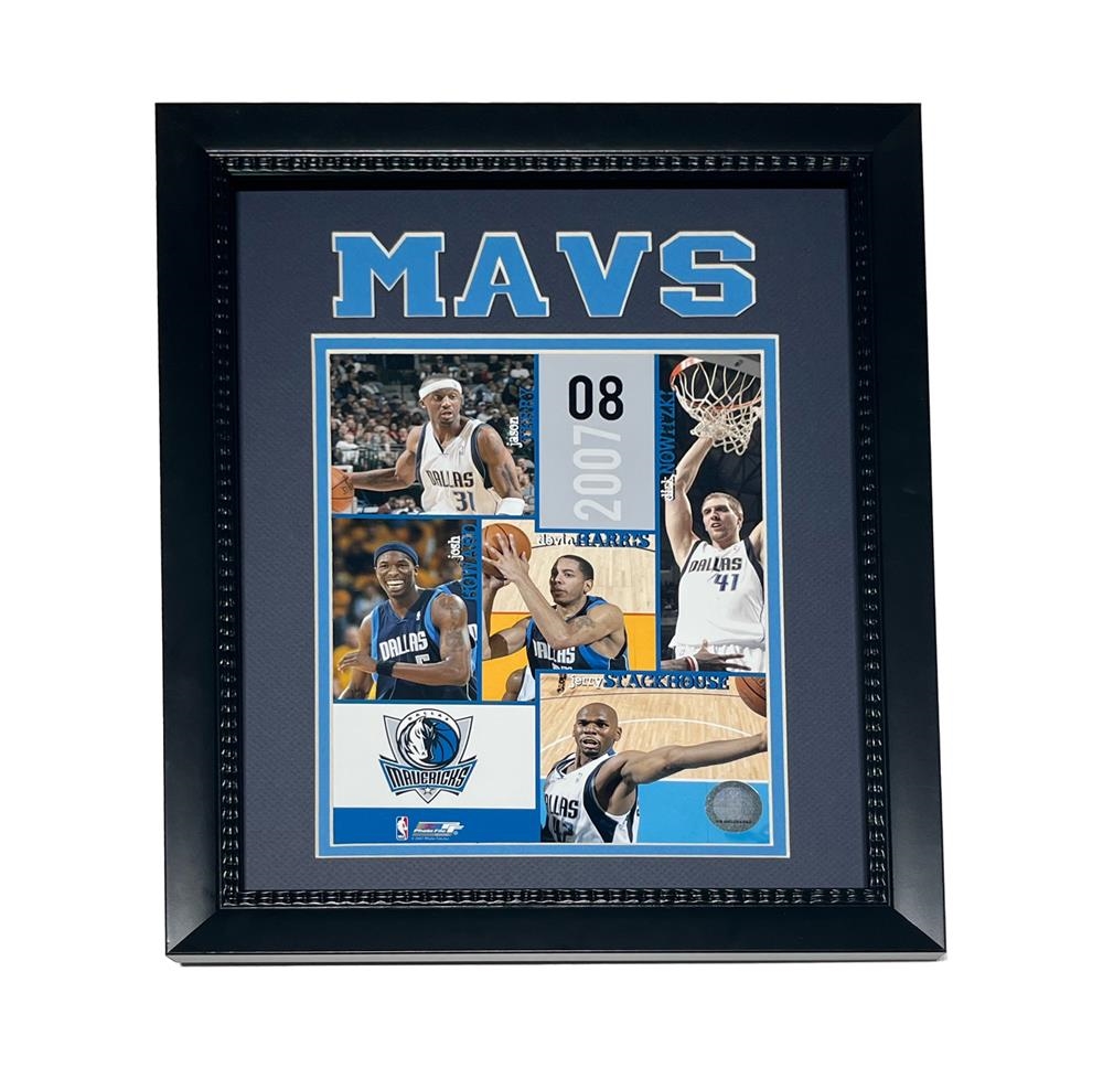 753466163665 Dallas Mavericks Basketball 2007-2008 11x14 Frame