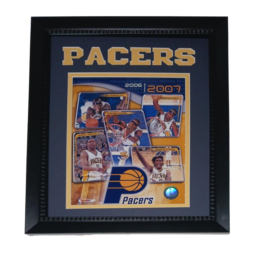 753466162606 Indiana - Basketball 2006 - 2007 11x14 Frame