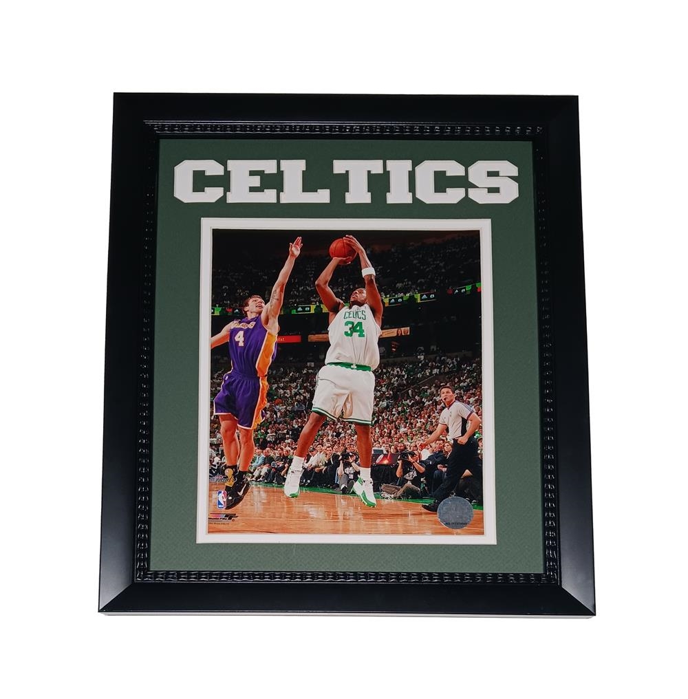 753466162804 Boston - Basketball P. Pierce 11x14 Frame