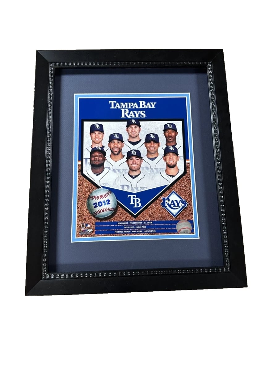 EB-256922929261-557492021022 Tampa Bay Baseball 8x10 Framed Photos - 2012 Rays