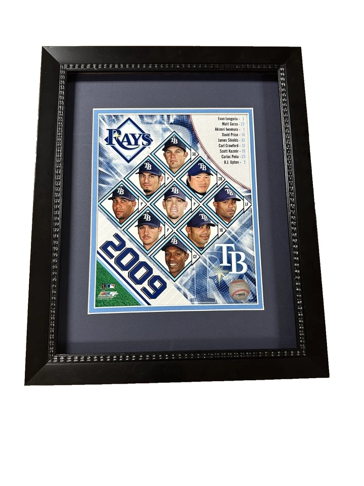 EB-256922929261-557492021024 Tampa Bay Baseball 8x10 Framed Photos - 2009 Rays