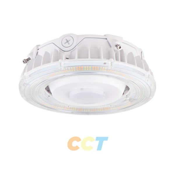 Picture of Portor PT-CAS1-40W-3CCT 40W LED Round Canopy Luminaire Light with CCT Selector