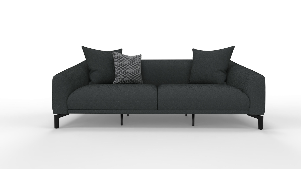 01431707 Maison 3 Seater Sofa - 2037 - K1 - 12401 Black - AR-217