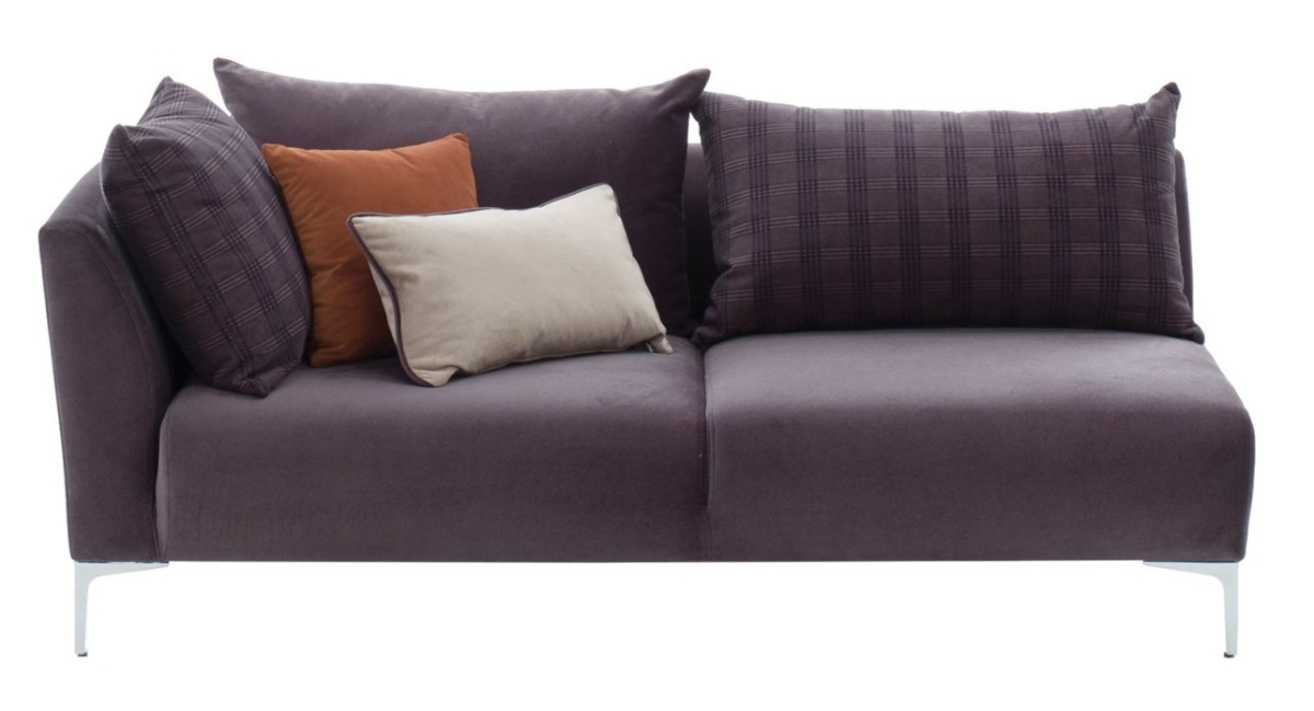 01431768 Mayfair 2 Seater Module Sofa - Left Hand Facing - 2005 - K2 - 10306 Brown Anthracite - AR-216