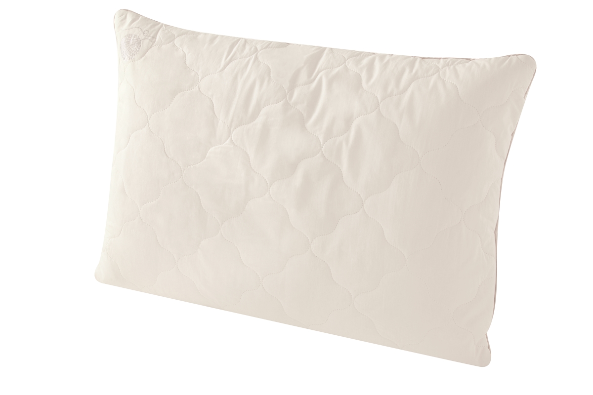 Picture of Yatas Bedding 01398039 Superwashed Wool Pillow - King Size - White
